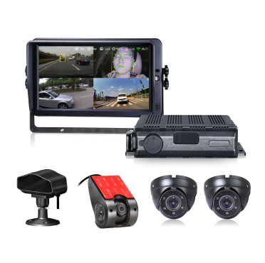 防水四路AI車載硬盤錄像一體機（DMS、ADAS、BSD、APC、360）