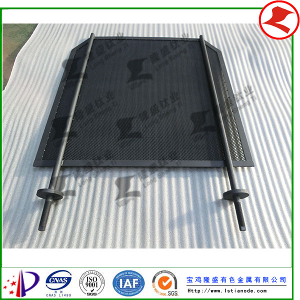 鈦陽極網(wǎng)管發(fā)貨與內(nèi)蒙古客戶