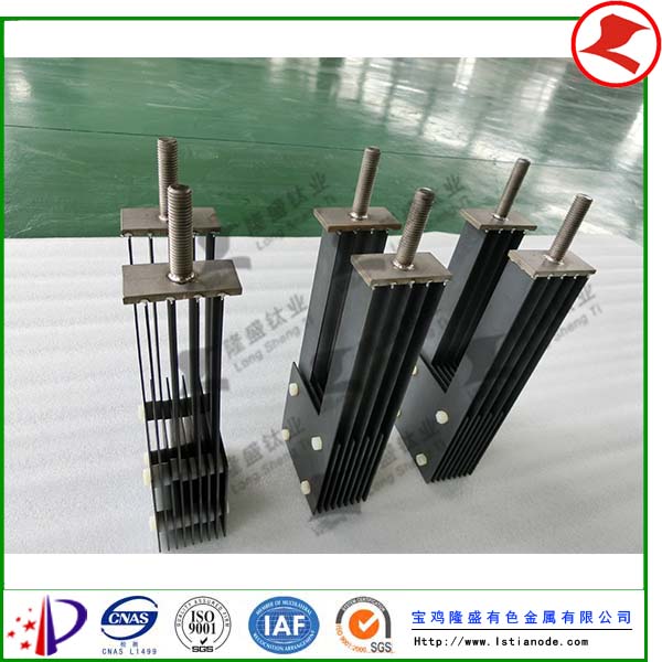 化工廢水處理鈦陽(yáng)極組件發(fā)貨于江蘇客戶(hù)